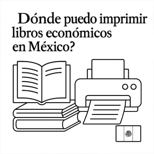 Cómo puedo imprimir libros en México viviendo en el extranjero