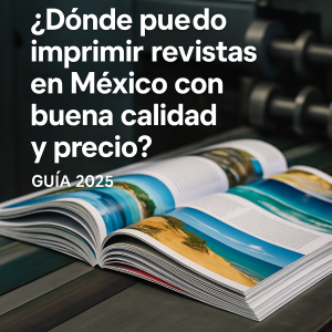 Donde puedo imprimir revistas en México con buena calidad y precio