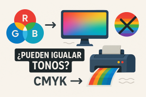 ¿Pueden igualar tonos de color? | Guía real sobre impresión